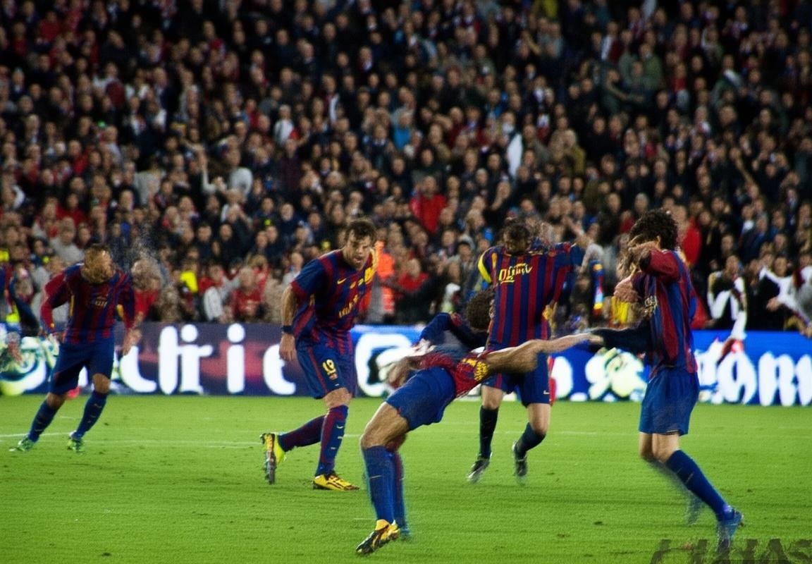 2010欧冠四分之一决赛：巴塞罗那4-1逆转阿森纳，诺坎普奇迹再现